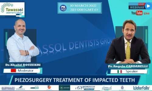 Piezosurgery treatment of impacted teeth