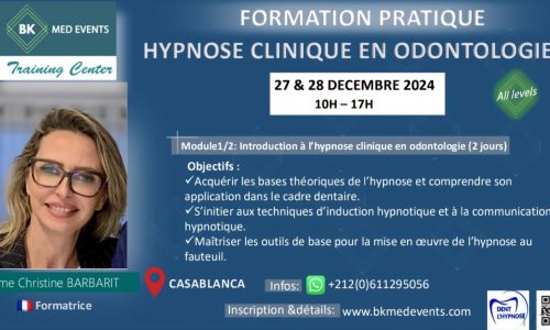 👉Hypnose Clinique en Odontologie.