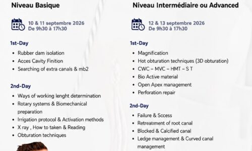 👉DR NEBRAS ALDAHASH -Niveau Advanced- “12/13 Septembre 2026″